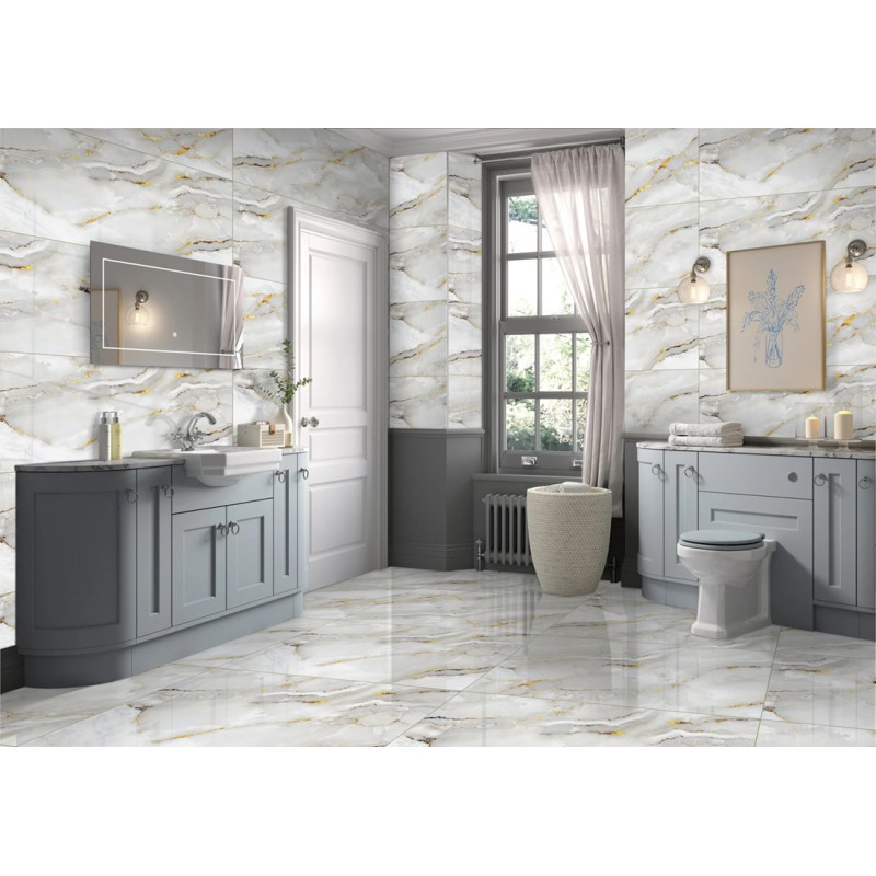 ΠΛΑΚΑΚΙ GRACE GOLD GLOSSY RECTIFIED 60X120CM 
