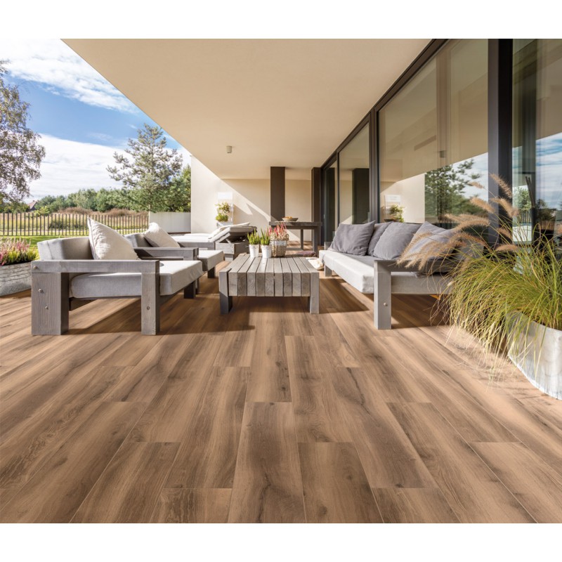 ΠΛΑΚΑΚΙ HOLLYWOOD WALNUT MATT RECTIFIED 20X120CM