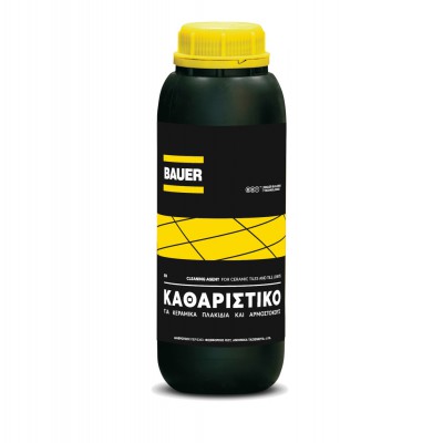 ΚΑΘΑΡΙΣΤΙΚΟ ΓΙΑ ΠΛΑΚΑΚΙΑ (1L) BAUER ΚΑΘΑΡΙΣΤΙΚΟ ΓΙΑ ΠΛΑΚΑΚΙΑ (1L) BAUER
