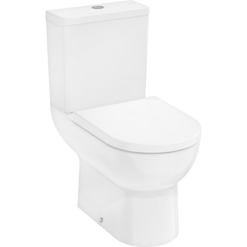 ΣΕΤ ΛΕΚΑΝΗ ΜΕ ΚΑΖΑΝΑΚΙ GLADELAKE S RIMLESS ΚΑΙ ΚΑΠΑΚΙ SLIM SOFT CLOSE ΠΙΣΩ ΣΙΦΩΝΙ 64CM HANSGROHE