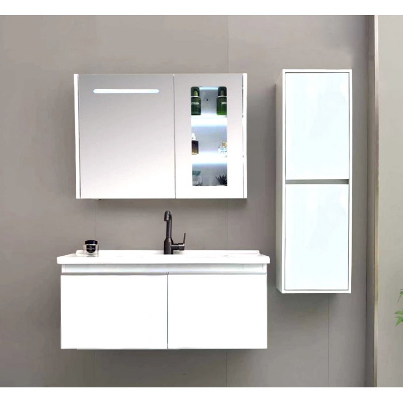 ΣΕΤ ΕΠΙΠΛΟ ΜΠΑΝΙΟΥ LAVARE WHITE 80CM