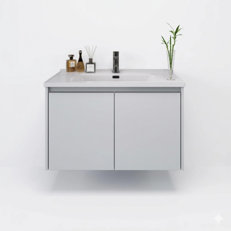 ΒΑΣΗ ΕΠΙΠΛΟΥ ΜΕ ΝΙΠΤΗΡΑ LAVARE WHITE 70CM