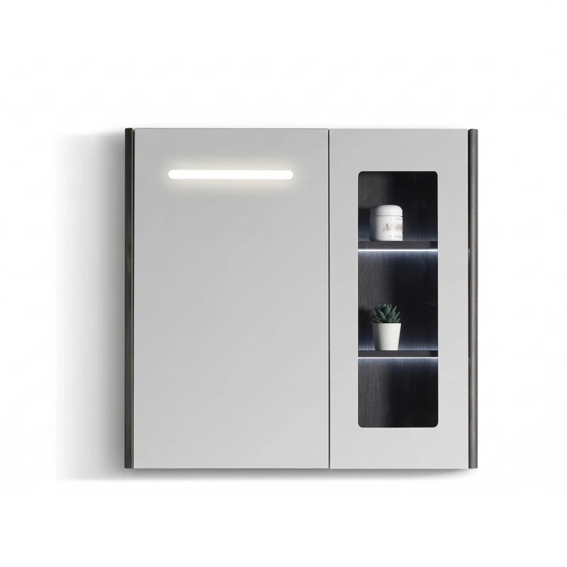 ΚΑΘΡΕΠΤΗΣ LED LAVARE GREY MATT 70CM