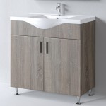 ΒΑΣΗ ΕΠΙΠΛΟΥ ΜΕ ΝΙΠΤΗΡΑ SIENA SONOMA DARK MATT 90CM ΒΑΣΗ ΕΠΙΠΛΟΥ ΜΕ ΝΙΠΤΗΡΑ SIENA SONOMA DARK MATT 90CM