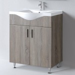 ΒΑΣΗ ΕΠΙΠΛΟΥ ΜΕ ΝΙΠΤΗΡΑ SIENA SONOMA DARK MATT 75CM ΒΑΣΗ ΕΠΙΠΛΟΥ ΜΕ ΝΙΠΤΗΡΑ SIENA SONOMA DARK MATT 75CM