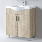 ΒΑΣΗ ΕΠΙΠΛΟΥ ΜΕ ΝΙΠΤΗΡΑ SIENA SONOMA MATT 75CM ΒΑΣΗ ΕΠΙΠΛΟΥ ΜΕ ΝΙΠΤΗΡΑ SIENA SONOMA MATT 75CM