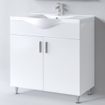 ΒΑΣΗ ΕΠΙΠΛΟΥ ΜΕ ΝΙΠΤΗΡΑ SIENA WHITE GLOSSY 90CM ΒΑΣΗ ΕΠΙΠΛΟΥ ΜΕ ΝΙΠΤΗΡΑ SIENA WHITE GLOSSY 90CM