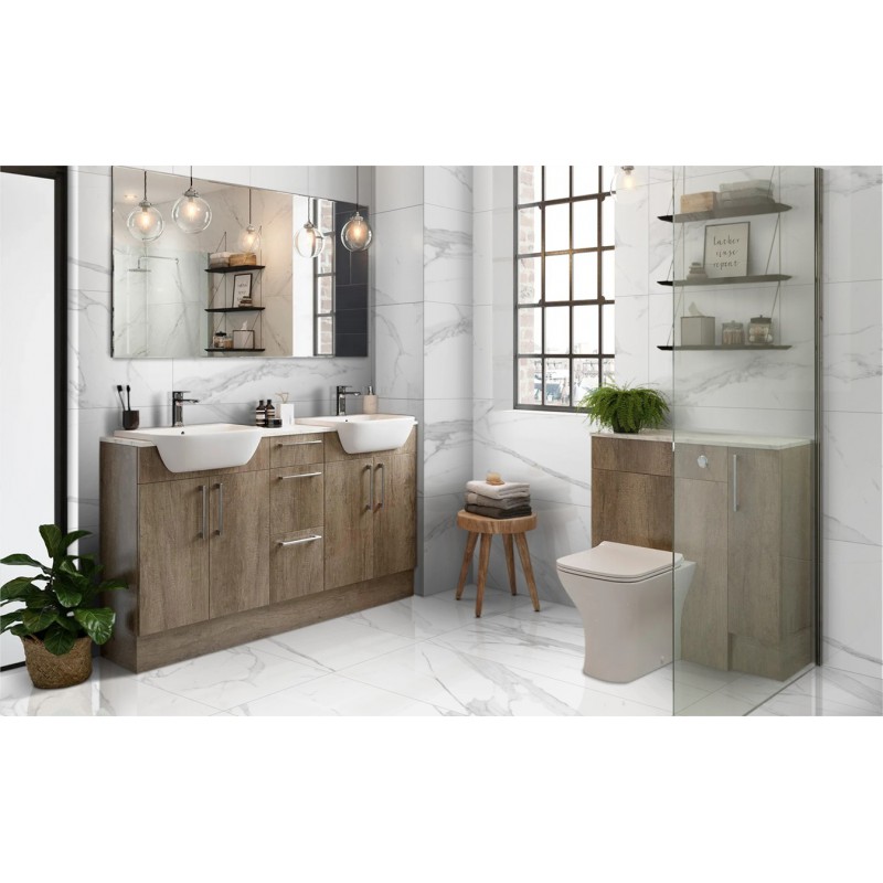 ΠΛΑΚΑΚΙ MIAMI BIANCO GLOSSY RECTIFIED 60X120CM