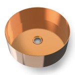 ΝΙΠΤΗΡΑΣ ΕΠΙΚΑΘΗΜΕΝΟΣ MILO ROSE GOLD BRUSHED 40X40X12CM ΝΙΠΤΗΡΑΣ ΕΠΙΚΑΘΗΜΕΝΟΣ MILO ROSE GOLD BRUSHED 40X40X12CM