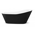 ΜΠΑΝΙΕΡΑ ΕΛΕΥΘΕΡΗΣ ΤΟΠΟΘΕΤΗΣΗΣ  BLACK WHITE 11 80Χ180CM