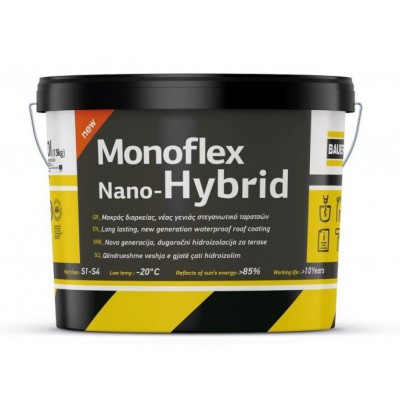 MONOFLEX NANO-HYBRID ΥΒΡΙΔΙΚΟ ΕΛΑΣΤΟΜΕΡΕΣ ΣΤΕΓΑΝΩΤΙΚΟ ΤΑΡΑΤΣΩΝ ΝΕΑΣ ΓΕΝΙΑΣ  (13KG) BAUER
