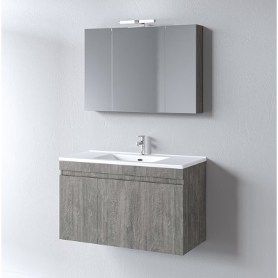 ΣΕΤ ΕΠΙΠΛΟ ΜΠΑΝΙΟΥ OMEGA BERLIN MATT 100CM