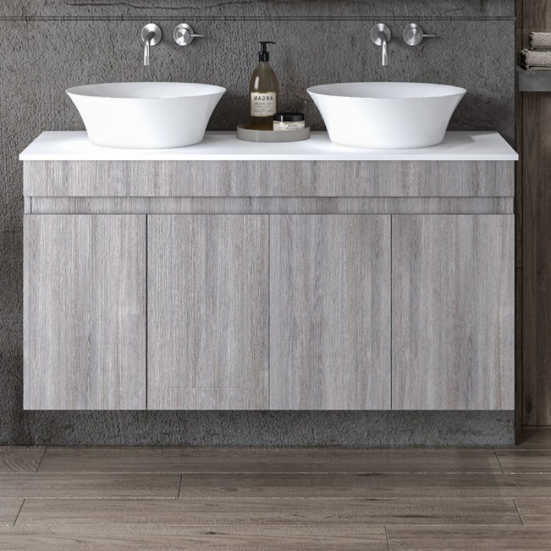 ΒΑΣΗ ΕΠΙΠΛΟΥ ΜΕ ΝΙΠΤΗΡΑ OMEGA TOP DOUBLE GREY OAK 120CM