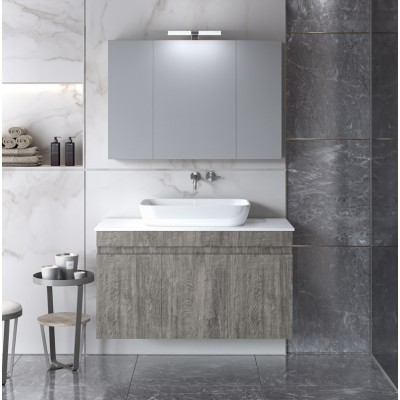 ΣΕΤ ΕΠΙΠΛΟ ΜΠΑΝΙΟΥ OMEGA TOP BERLIN MATT 100CM