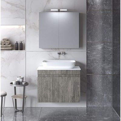 ΣΕΤ ΕΠΙΠΛΟ ΜΠΑΝΙΟΥ OMEGA TOP BERLIN MATT 75CM