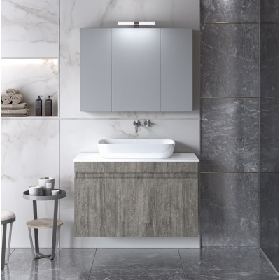 ΣΕΤ ΕΠΙΠΛΟ ΜΠΑΝΙΟΥ OMEGA TOP BERLIN MATT 90CM