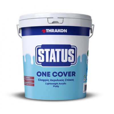 STATUS ONE COVER ΕΛΑΦΡΥΣ ΑΚΡΥΛΙΚΟΣ ΣΤΟΚΟΣ (1L) THRAKON