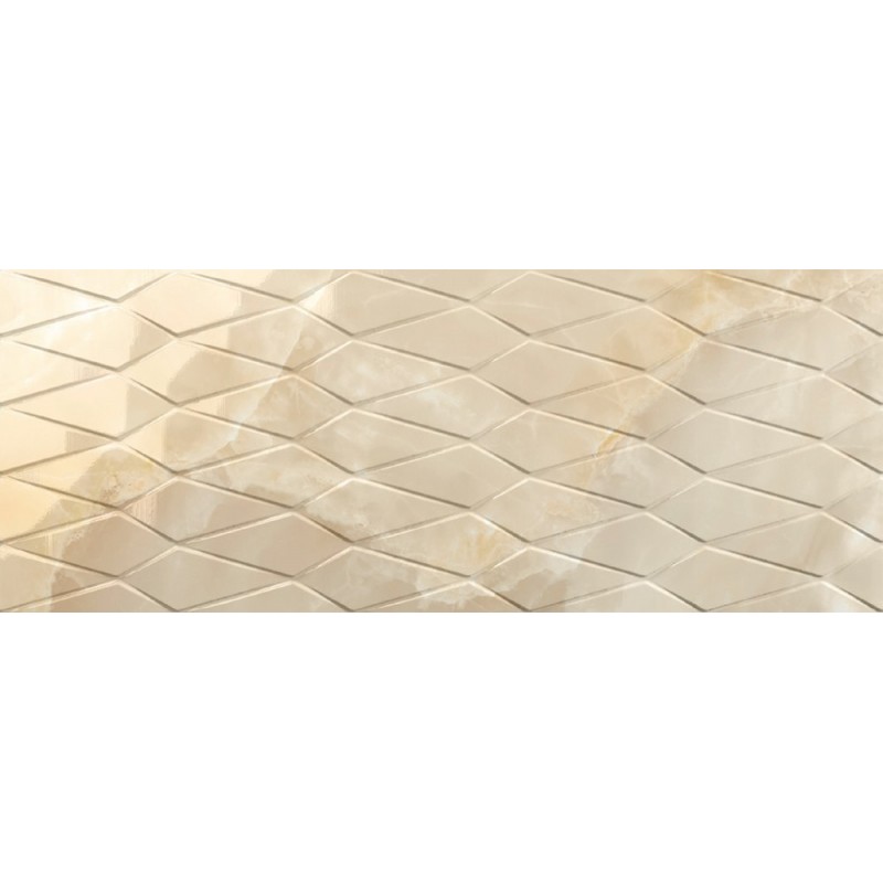 ΠΛΑΚΑΚΙ ONIX LUXE BEIGE GLOSSY RECTIFIED 35Χ90CM