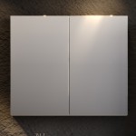 ΚΑΘΡΕΠΤΗΣ PERLA ANTHRACITE MATT 80CM