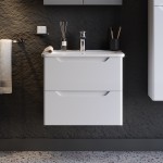 ΒΑΣΗ ΕΠΙΠΛΟΥ ΜΕ ΝΙΠΤΗΡΑ PERLA WHITE MATT 60CM ΒΑΣΗ ΕΠΙΠΛΟΥ ΜΕ ΝΙΠΤΗΡΑ PERLA WHITE MATT 60CM