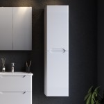 ΣΤΗΛΗ ΕΠΙΠΛΟΥ ΚΡΕΜΑΣΤΗ PERLA WHITE 33.6X35X138CM