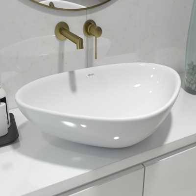 ΝΙΠΤΗΡΑΣ ΕΠΙΤΡΑΠΕΖΙΟΣ RIVERSTOE WHITE 59X40.5X13.5CM