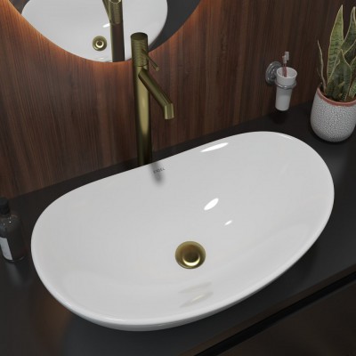 ΝΙΠΤΗΡΑΣ ΕΠΙΤΡΑΠΕΖΙΟΣ SANCTUM WHITE 55X36X15.5CM