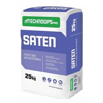 ΣΤΟΚΟΣ ΦΙΝΙΡΙΣΜΑΤΟΣ ΓΥΨΟΣΑΝΙΔΩΝ TECHNOGIPS SATEN 25KG