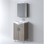 ΣΕΤ ΕΠΙΠΛΟ ΜΠΑΝΙΟΥ SIENA SONOMA DARK MATT 55CM ΣΕΤ ΕΠΙΠΛΟ ΜΠΑΝΙΟΥ SIENA SONOMA DARK MATT 55CM