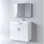 ΣΕΤ ΕΠΙΠΛΟ ΜΠΑΝΙΟΥ SIENA WHITE GLOSSY 90CM ΣΕΤ ΕΠΙΠΛΟ ΜΠΑΝΙΟΥ SIENA WHITE GLOSSY 90CM