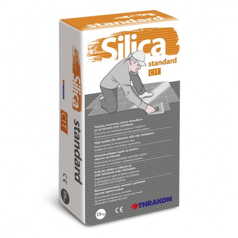 ΚΟΛΛΑ SILICA STANDARD C1T ΛΕΥΚΗ (25KG) THRAKON