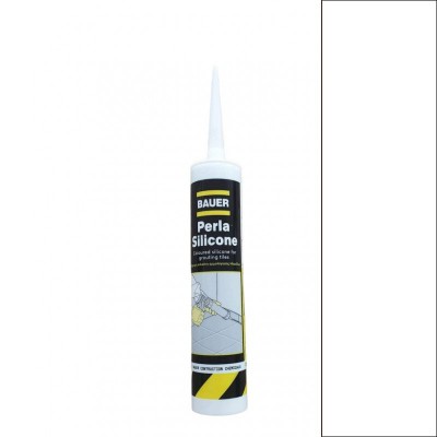 PERLA SILICONE 01 ΛΕΥΚΟ ΕΓΧΡΩΜΗ ΣΙΛΙΚΟΝΗ ΑΡΜΟΛΟΓΗΣΗΣ ΠΛΑΚΙΔΙΩΝ (280ML) BAUER PERLA SILICONE 01 ΛΕΥΚΟ ΕΓΧΡΩΜΗ ΣΙΛΙΚΟΝΗ ΑΡΜΟΛΟΓΗΣΗΣ ΠΛΑΚΙΔΙΩΝ (280ML) BAUER