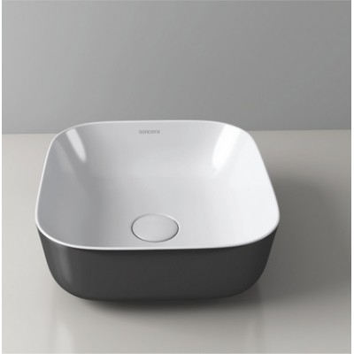 ΝΙΠΤΗΡΑΣ ΕΠΙΤΡΑΠΕΖΙΟΣ SOFI WHITE BLACK 39X39X14CM