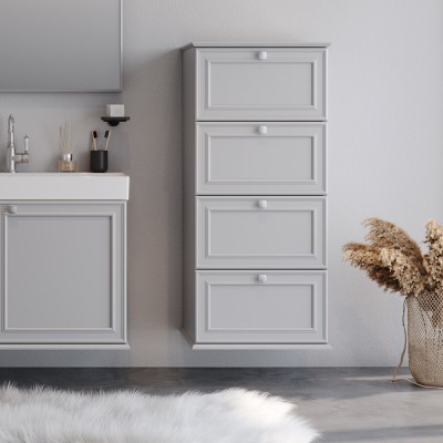 ΣΤΗΛΗ ΕΠΙΠΛΟΥ ΚΡΕΜΑΣΤΗ STELLA GRI 54X42X120CM ΣΤΗΛΗ ΕΠΙΠΛΟΥ ΚΡΕΜΑΣΤΗ STELLA GRI 54X42X120CM