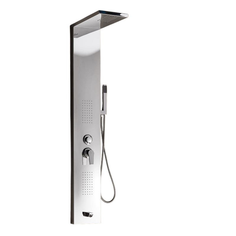 ΥΔΡΟΜΑΣΑΖ 4 ΕΞΟΔΩΝ ΕΠΙΤΟΙΧΙΟ ROMA SHOWER PANEL CHROME (53200C)