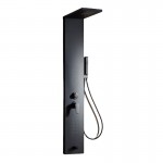 ΥΔΡΟΜΑΣΑΖ 4 ΕΞΟΔΩΝ ΕΠΙΤΟΙΧΙΟ ROMA SHOWER PANEL BLACK MATT (53100N) ΥΔΡΟΜΑΣΑΖ 4 ΕΞΟΔΩΝ ΕΠΙΤΟΙΧΙΟ ROMA SHOWER PANEL BLACK MATT (53100N)