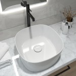 ΝΙΠΤΗΡΑΣ ΕΠΙΤΡΑΠΕΖΙΟΣ STILO WHITE 43.5X43.5X13.5CM ΝΙΠΤΗΡΑΣ ΕΠΙΤΡΑΠΕΖΙΟΣ STILO WHITE 43.5X43.5X13.5CM