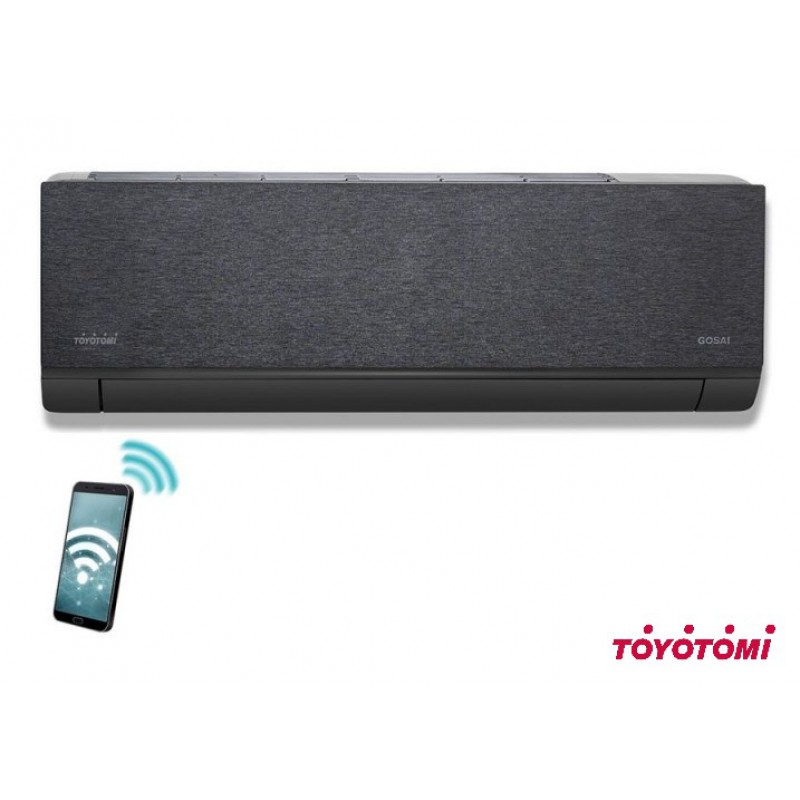 TOYOTOMI GOSAI SHADOW BLACK GTN GTG 18CMB 18.000 BTU/h ΚΛΙΜΑΤΙΣΤΙΚΟ INVERTER