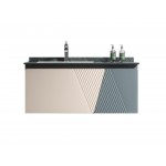 ΒΑΣΗ ΕΠΙΠΛΟΥ ΜΕ ΝΙΠΤΗΡΑ VICTORIA BEIGE/PETROL 100CM ΒΑΣΗ ΕΠΙΠΛΟΥ ΜΕ ΝΙΠΤΗΡΑ VICTORIA BEIGE/PETROL 100CM