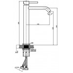 ΜΠΑΤΑΡΙΑ ΝΙΠΤΗΡΟΣ ΨΗΛΗ VENIS PVD BRUSHED NICKEL DC ΜΠΑΤΑΡΙΑ ΝΙΠΤΗΡΟΣ ΨΗΛΗ VENIS PVD BRUSHED NICKEL DC
