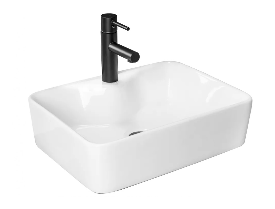 8642010-1.jpg ΝΙΠΤΗΡΑΣ ΕΠΙΤΡΑΠΕΖΙΟΣ ALYA WHITE GLOSSY 48X37X13.5CM - Image 1