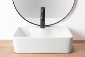 ΝΙΠΤΗΡΑΣ ΕΠΙΤΡΑΠΕΖΙΟΣ ALYA WHITE GLOSSY 48X37X13.5CM - Image 4