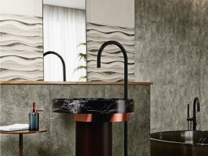 ΠΛΑΚΑΚΙ MUMBAI GRIS DECOR OLAS ΜΑΤ 25Χ50CM - Image 2
