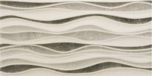 ΠΛΑΚΑΚΙ MUMBAI GRIS DECOR OLAS ΜΑΤ 25Χ50CM
