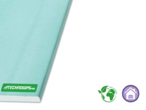ΓΥΨΟΣΑΝΙΔΑ ΑΝΘΥΓΡΗ Η2 1.20X2.00M ΠΑΧΟΣ 12.5ΜΜ (2.40Μ²) TECHNOGIPS