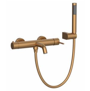 ΜΠΑΤΑΡΙΑ ΛΟΥΤΡΟΥ VENIS ΣΕΤ PVD BRUSHED COPPER