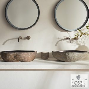 ΝΙΠΤΗΡΑΣ ΕΠΙΚΑΘΗΜΕΝΟΣ VERO RIVER STONE Φ50-60 Η.15CM - Image 2