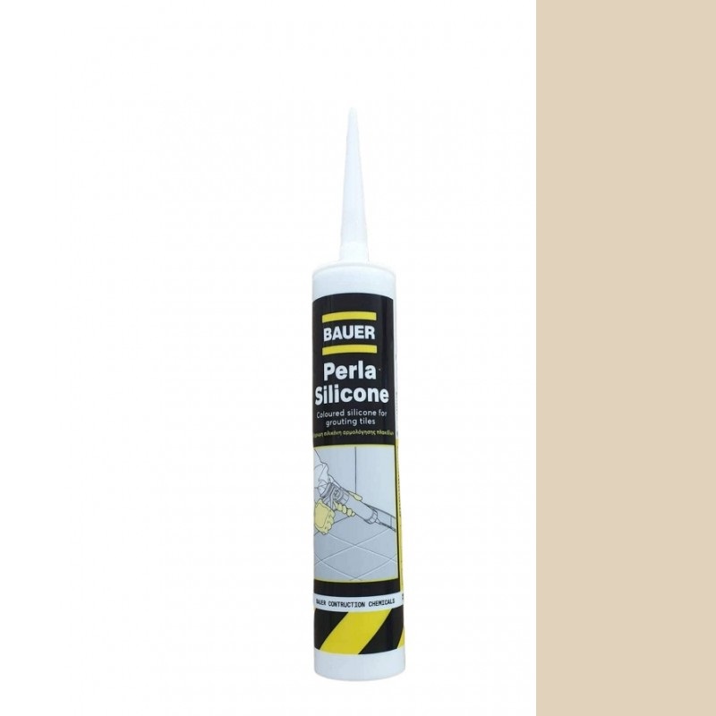 silico208-1.jpg ΣΙΛΙΚΟΝΗ PERLA SILICONE 08 ΜΠΕΖ (280ML) BAUER - Image 1