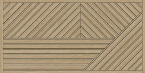 ΠΛΑΚΑΚΙ STUDIO LATH OAK MATT RECTIFIED 60X120CM