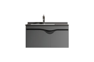 Σετ Πάγκου DIVA 80 cm Κόντρα Πλακέ Θαλάσσης (Plywood) χρ. ΑΝΘΡΑΚΙ S3BDIV080ANTH